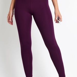 Girlfriend Collective Plum High-Rise Legging